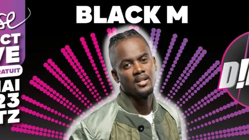 Black M : premier artiste annoncé pour le Muse D!RECT LIVE édition...