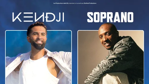 Kendji/Soprano : les deux chanteurs seront cet été au Nancy Open Air