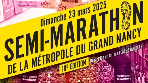 Nancy : plus de 6.000 coureurs annoncés pour le semi-marathon