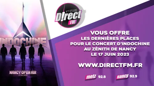 Tenter de gagner vos places pour le concert d’Indochine 