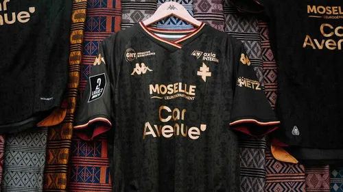 Football : le FC Metz dévoile son maillot third 