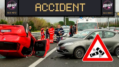 Info trafic : 12 véhicules impliqués dans un accident sur l’A31