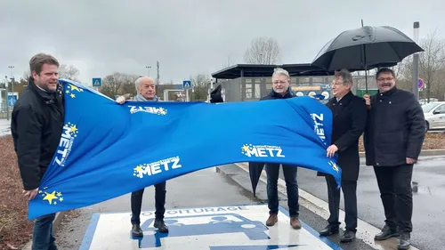 Woippy : la ville inaugure un parking de covoiturage 