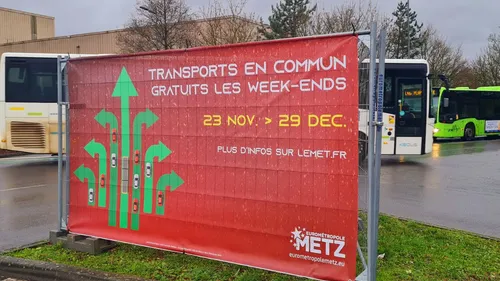 Metz : Encore deux week-ends pour profiter des transports en...