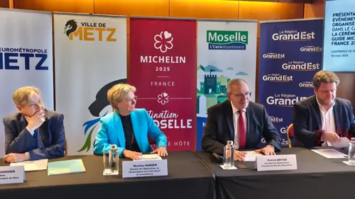 Cérémonie du guide Michelin à Metz : demandez le menu !