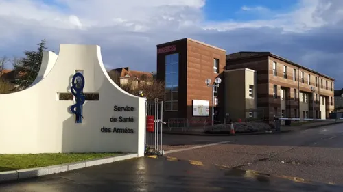 Hôpital militaire Legouest à Metz : vers la fin du service des...