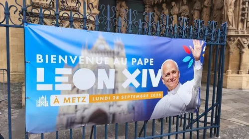 Visite du Pape Léon XIV à Metz : les inscriptions ouvrent aujourd’hui
