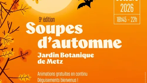« Soupes d’automne » : Le Jardin Botanique de Metz se transforme...