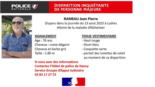 Meurthe-et-Moselle : appel à témoin lancé par la police après la...