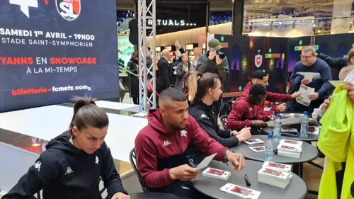 Football : Le FC Metz en dédicace à Muse 