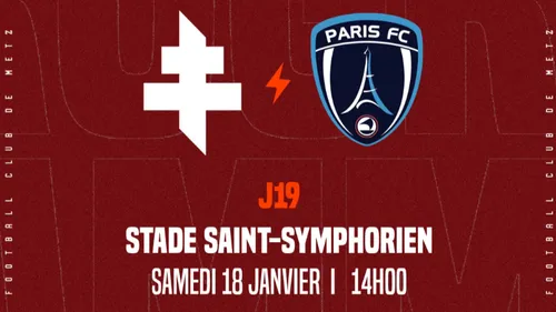 D!RECT FM : Tentez de gagner vos places pour FC Metz – Paris FC 