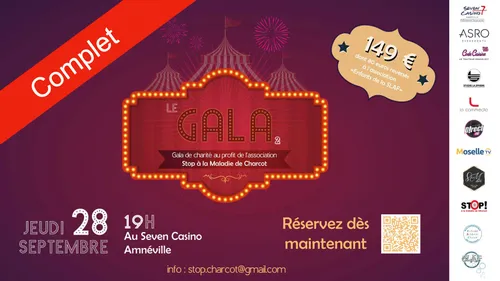 Gala contre la maladie de Charcot : les enchères sont ouvertes !