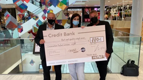 Association Rafael Lorraine : Un chèque pour les enfants malades