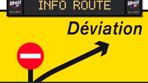 Intervention boulevard Demange à Metz ce 12 janvier 2023