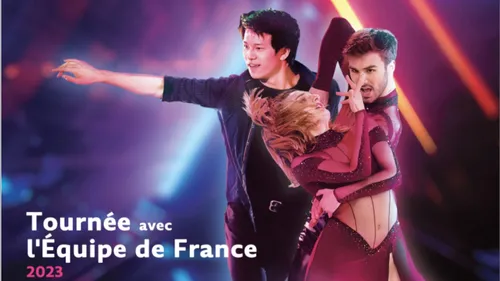 L’équipe de France de patinage artistique fait sa tournée !