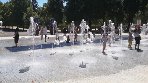 Nancy : les jets d’eau du parc de la pépinière sont de retour