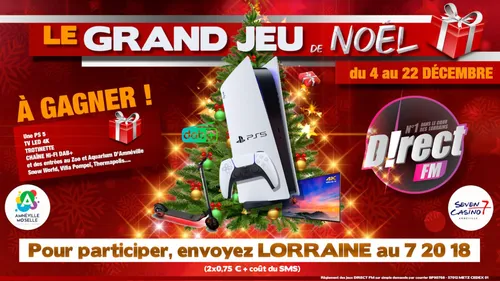 Le Grand Jeu de Noël fait son retour sur D!RECT FM !