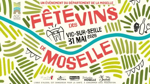 La 12e fête des vins en Moselle aura lieu le 31 mai à Vic-sur-Seille