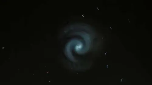Insolite : Une spirale bleue vue dans le ciel en Lorraine