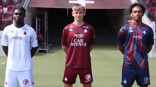 [PHOTOS] Découvrez les nouveaux maillots du FC Metz ! 