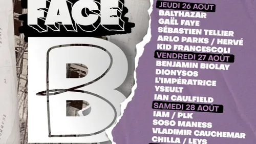 Remportez votre pass pour le Festival FACE B