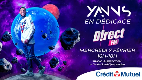 Evènement : Yanns en séance de dédicace à D!RECT FM.