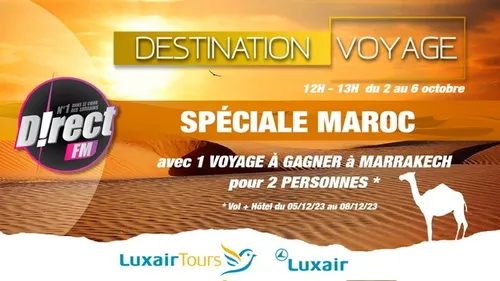 Destination voyage revient sur D!RECT FM !