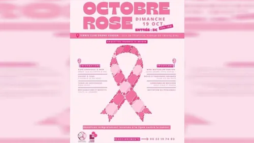 Le Tennis Club Grand Verdun se mobilise pour Octobre Rose