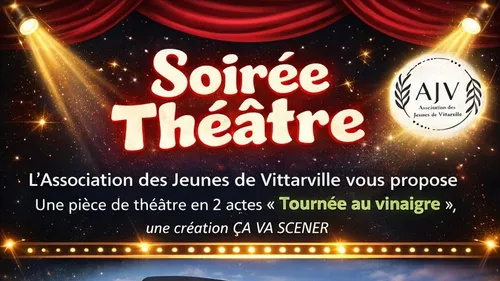 « Tournée au vinaigre » : une pièce de théâtre ce samedi à...