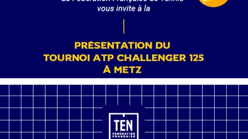 Un nouveau tournoi ATP 125 aux Arènes de Metz en novembre