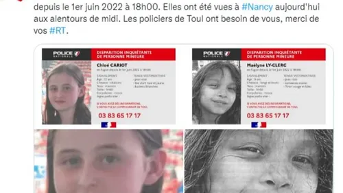 Police : les deux fillettes ont été retrouvées saines et sauves 