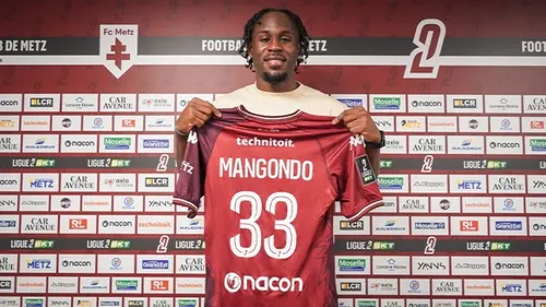 Joseph Mangondo signe son premier contrat professionnel avec le FC...