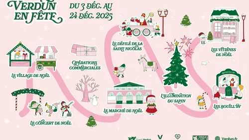 Meuse : Verdun se met aux couleurs de Noël