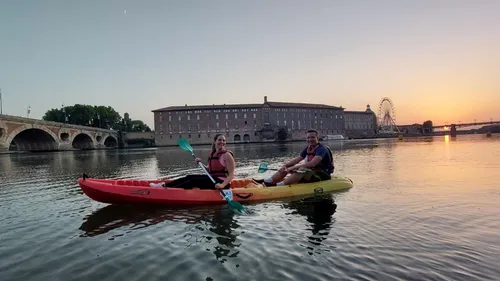 Une balade-apéro sur la Garonne en ... Kayak ! 