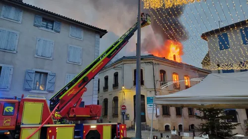 Haute-Garonne : Violent incendie dans un laboratoire du centre-ville 