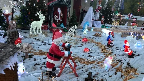 Maison illuminée à Pont-du-Casse