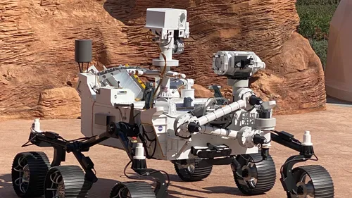 Un terrain martien à La Cité de l'Espace !