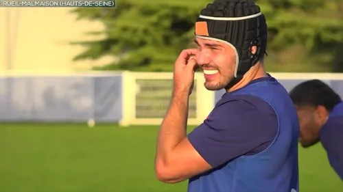 Antoine Dupont titulaire avec le XV de France face à l'Afrique du Sud