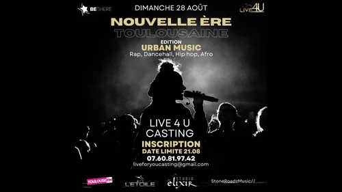 Casting nouveaux talents / Urban music