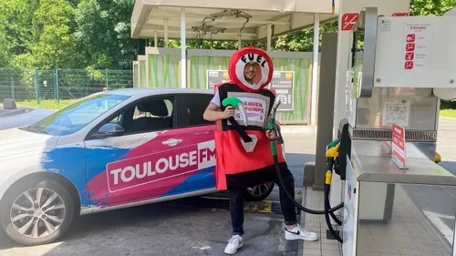 Toulouse FM fait le plein de carburant ! Damien LaPompe est de...