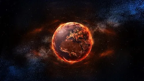 Début de l'exposition "Feux, mégafeux" au Quai des Savoirs