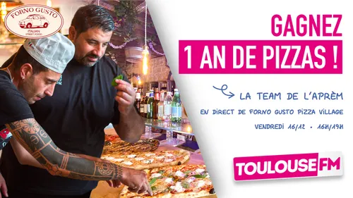 Gagnez 1 an de pizzas !