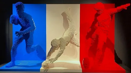 L'expo "The art of brick" se met à l'heure de la Coupe du Monde de...
