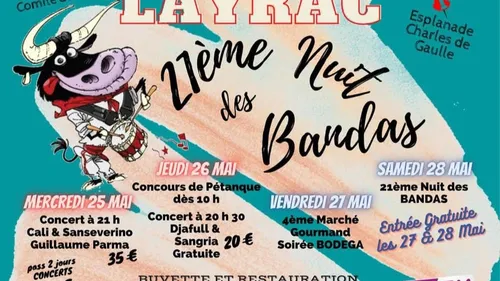 Layrac 21ème nuit des Bandas. 