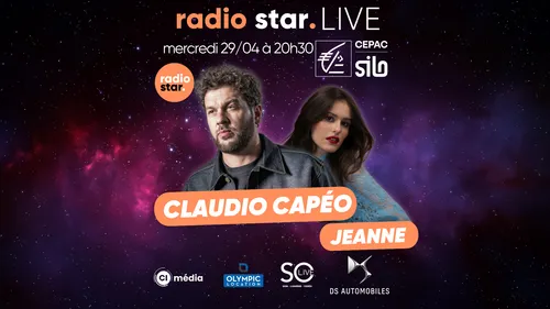 Le Radio Star Live de Claudio Capéo et Jeanne