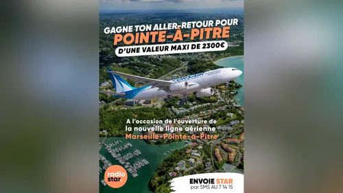 Jeu concours Radio Star : gagnez 2 billets d’avion pour la...