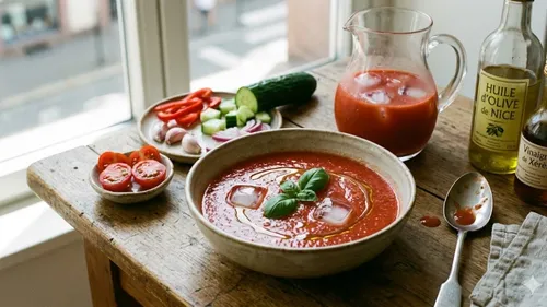 Gaspacho de tomates cerises