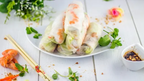 Rouleaux de printemps aux crevettes faciles