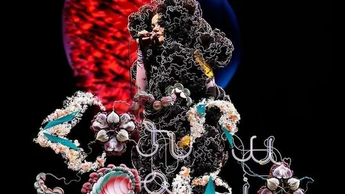 La chanteuse BJORK présente au Festival de Cannes