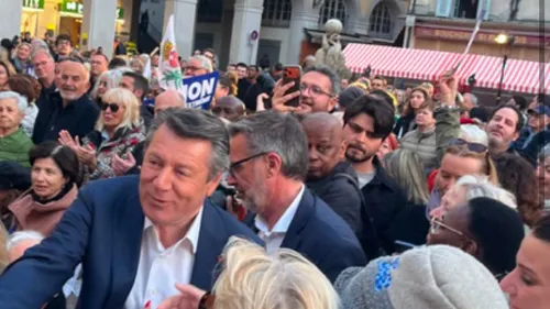 Nice : des fidèles musulmans bloquent Christian Estrosi à l’entrée...